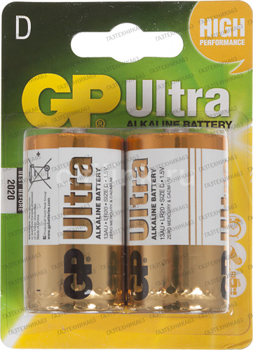 ��������� GP Ultra Alkaline 13AU LR20